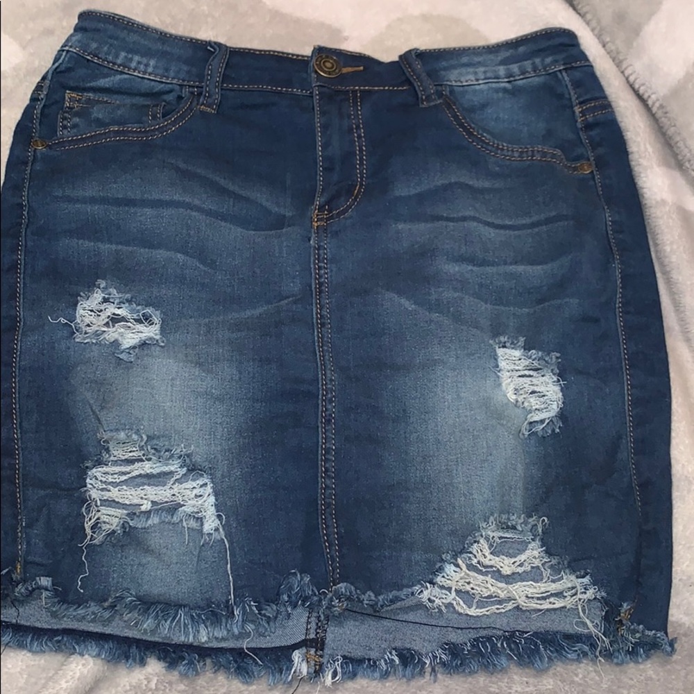 Jean Skirt